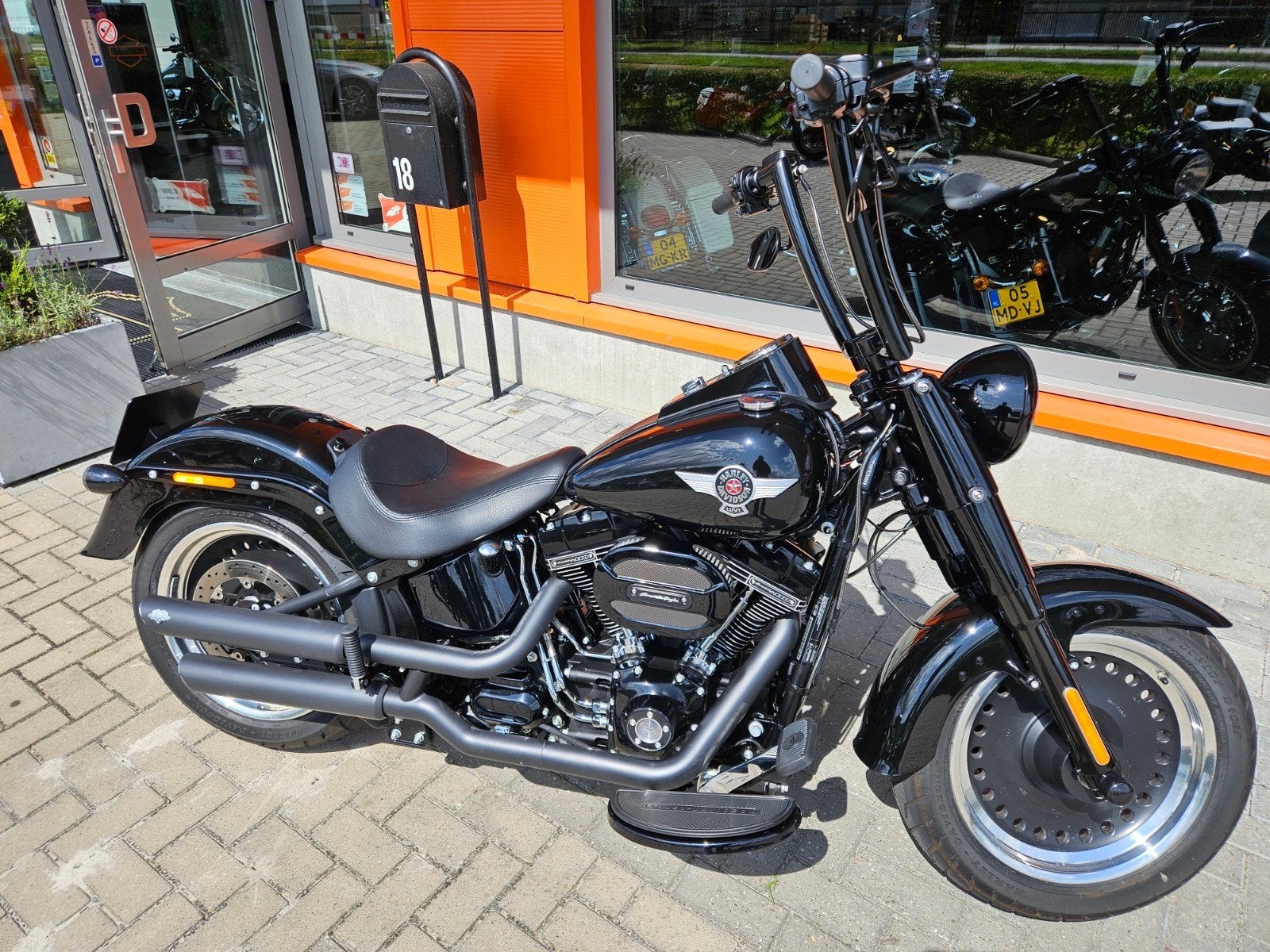 Harley Davidson Fatboy S 110 FLSTF, 2 cilinders, Occasion, Chopper, Particulier