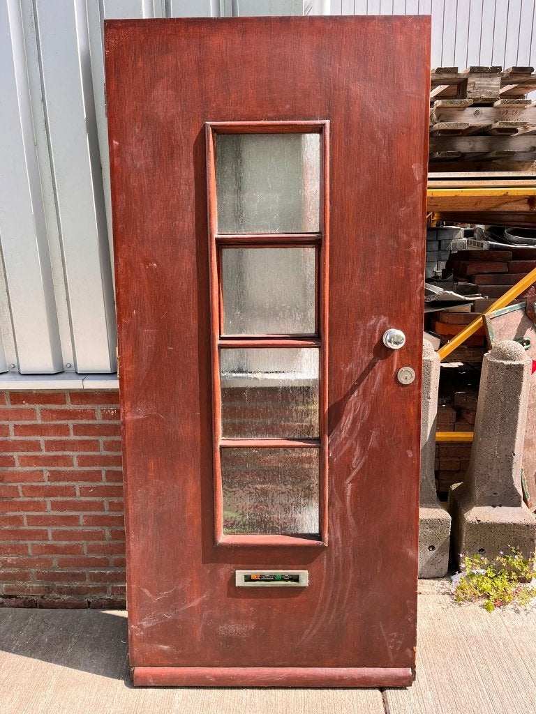 Voordeur jaren 30, Ophalen, Gebruikt, 80 tot 100 cm, Buitendeur