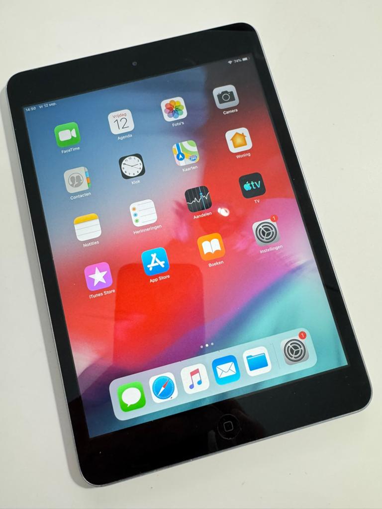 iPad Mini 2 Spacegray 32GB, Computers en Software, Apple iPads, Apple iPad, 8 inch, 32 GB, Verzenden