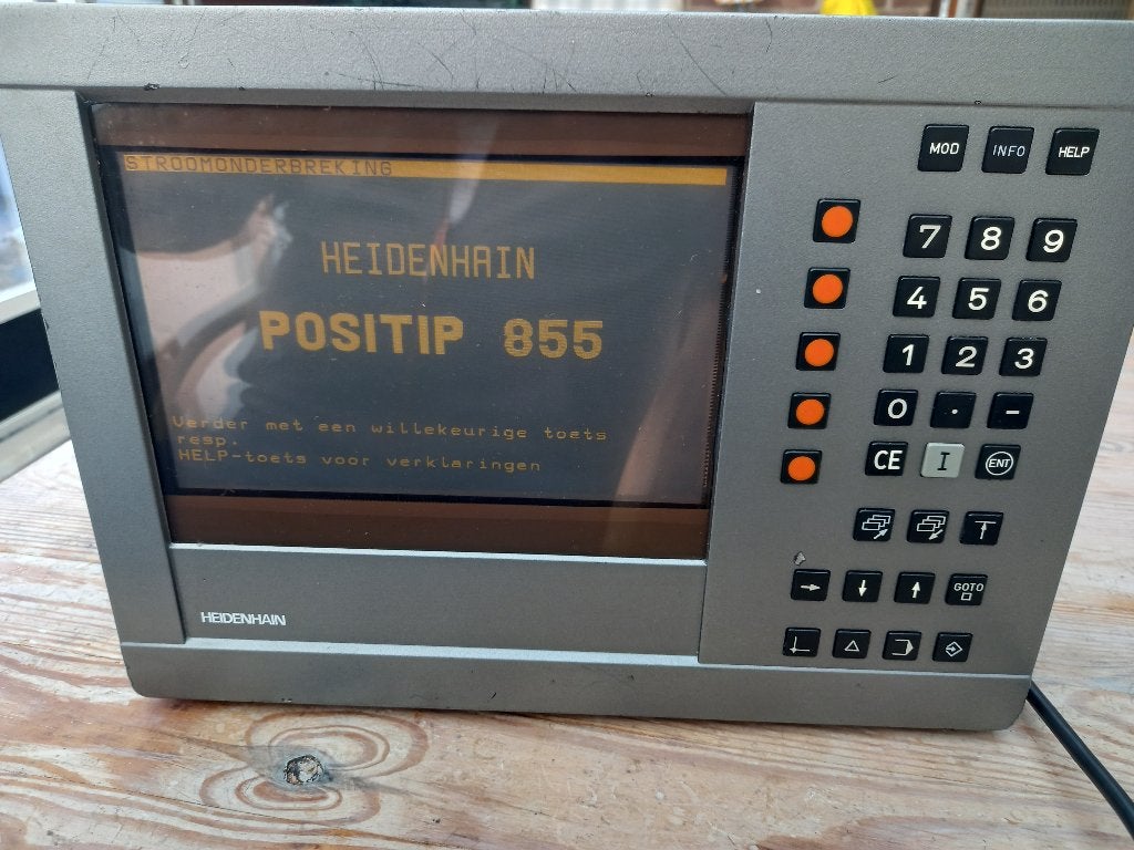 HEIDENHAIN  Positip 855, Ophalen of Verzenden, Gebruikt, Metaaldraaibank