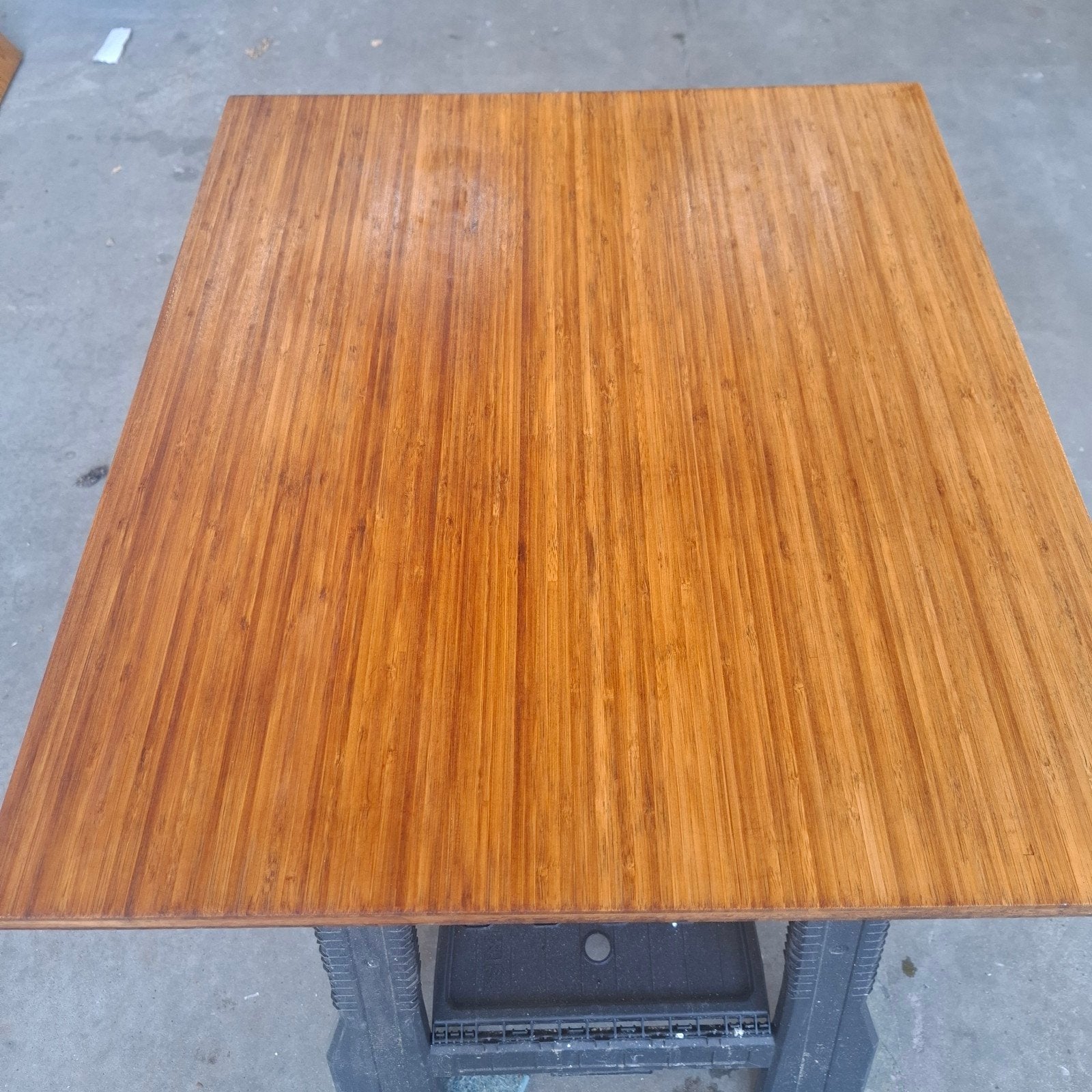 Bamboe tafelblad - Vierkant - Zo goed als nieuw, 50 tot 100 cm, Modern, Scandinavisch, Vierkant, Tot twee personen