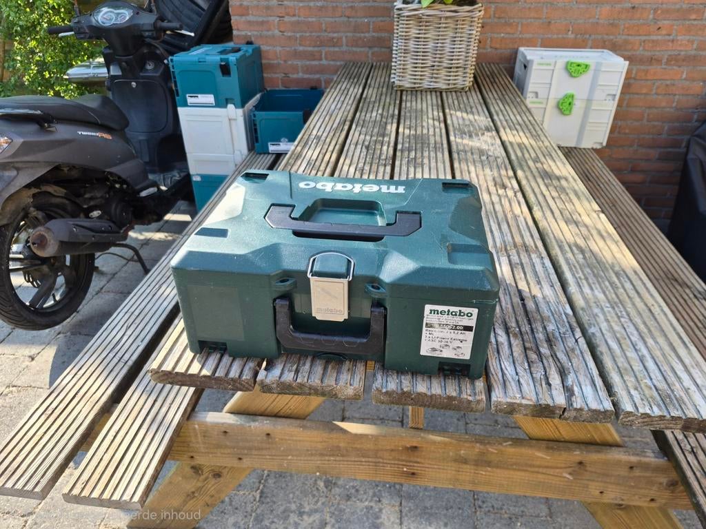 Metabo systainer MetaBox (leeg), Ophalen, Gebruikt