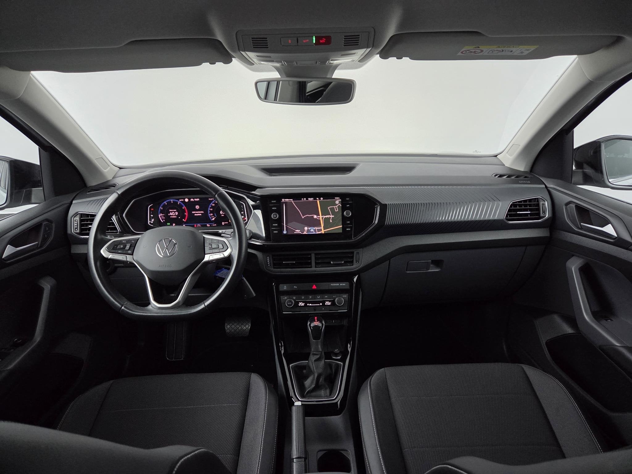 Volkswagen T-Cross 1.0 TSI 110pk DSG Style | Automaat | 1e E, Auto's, Volkswagen, Gebruikt, Met garantie (alle), Origineel Nederlands