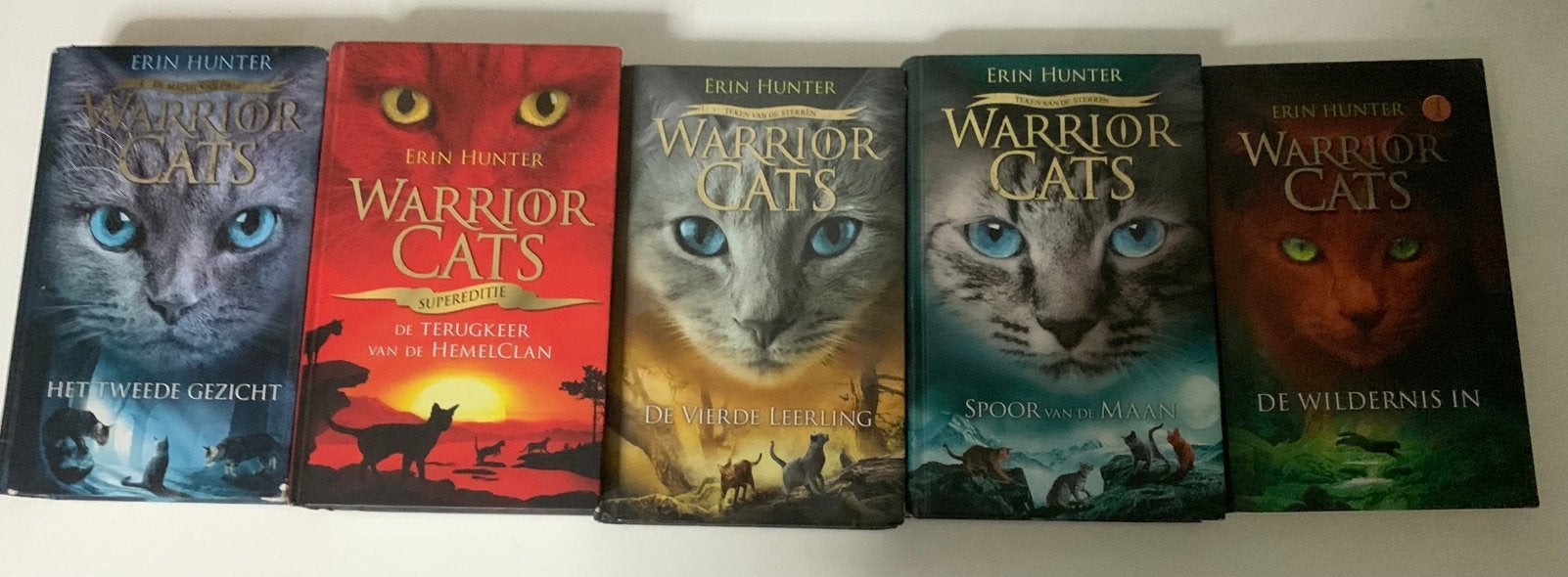 Warrior Cats (5 boeken samen), Ophalen