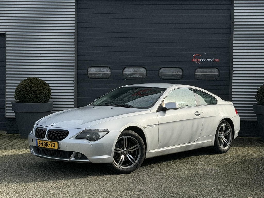 BMW 6-serie 630i | Head-Up Display | Lederen Bekleding | Sto, Gebruikt, Zwart, 258 pk, 4 stoelen