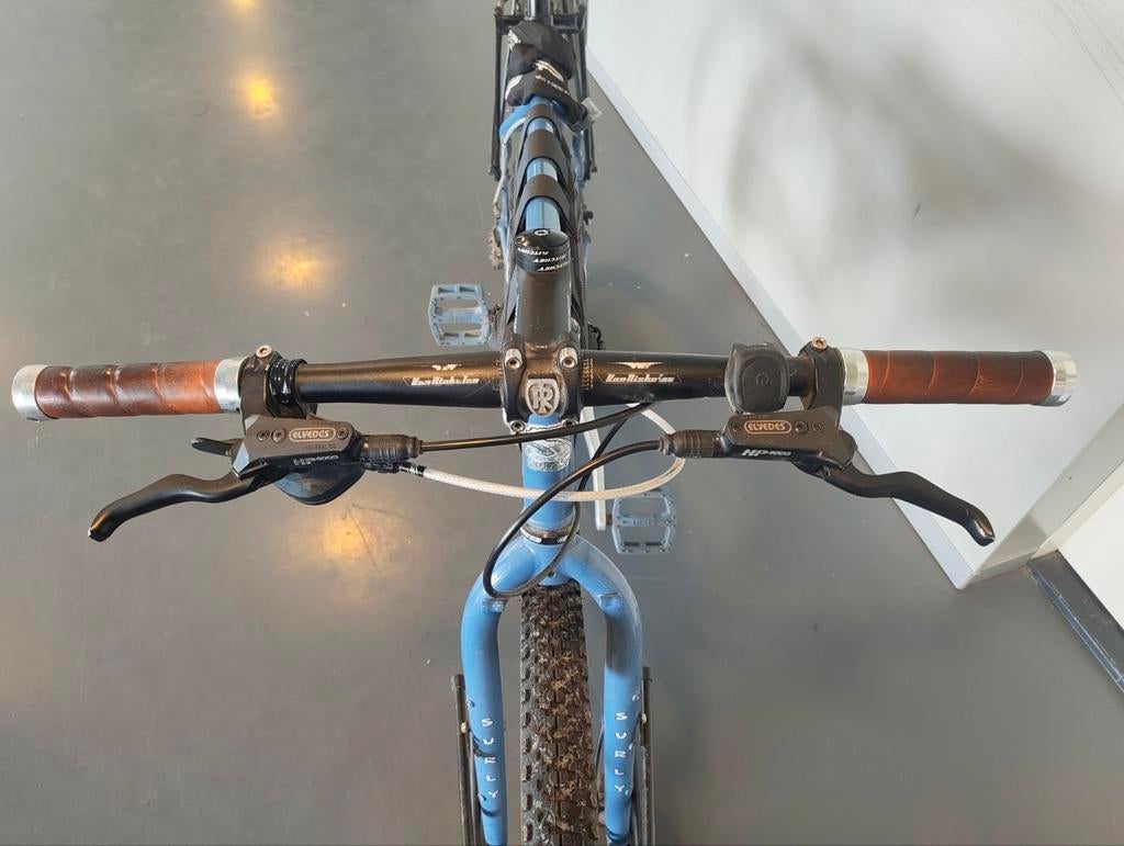 Van Nicholas Stuur + Brooks Leren Handvatten, Racefiets, Gebruikt, Stuur, Van Nicholas