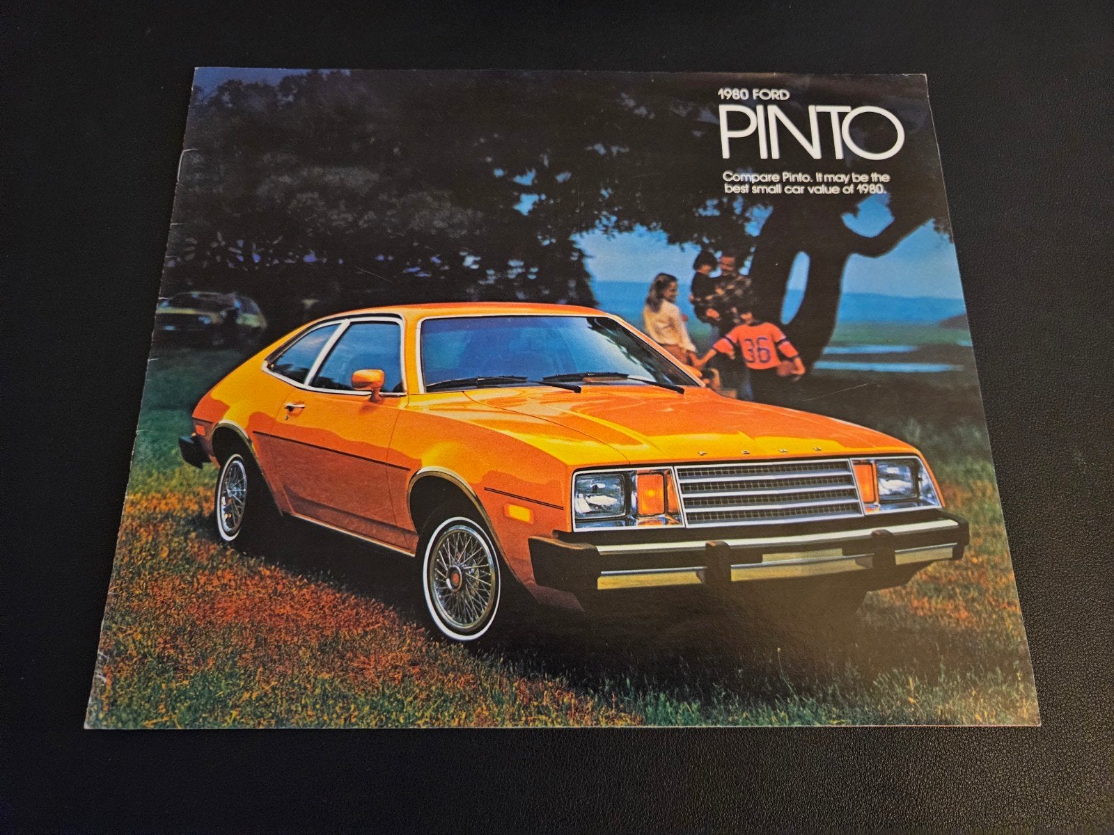 Brochure Ford Pinto 1980 USA, Boeken, Auto's | Folders en Tijdschriften, Zo goed als nieuw, Ford, Ophalen of Verzenden