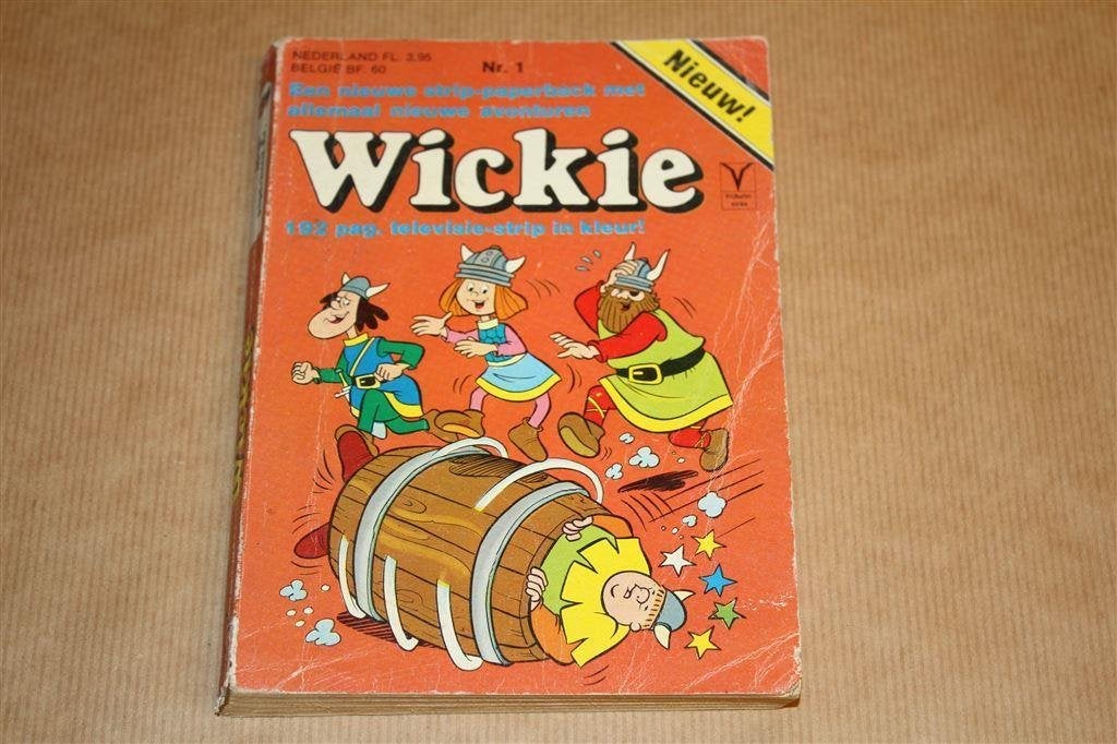 Wickie de Viking - No. 1 - 1975, Boeken, Eén stripboek, Ophalen of Verzenden, Gelezen