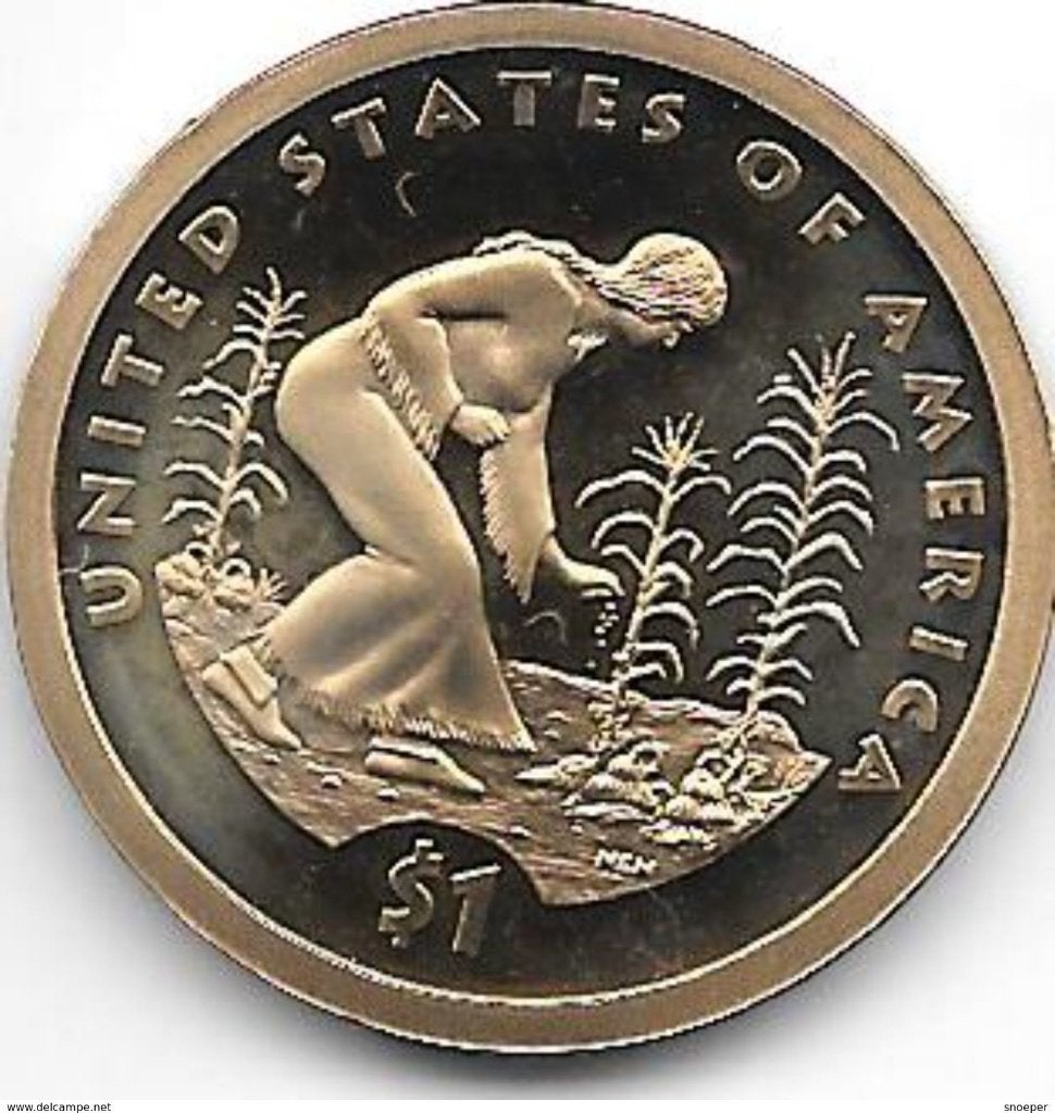 usa 1 dollar sacagawea 2009 S km 467 proof, Ophalen of Verzenden, Noord-Amerika, Losse munt
