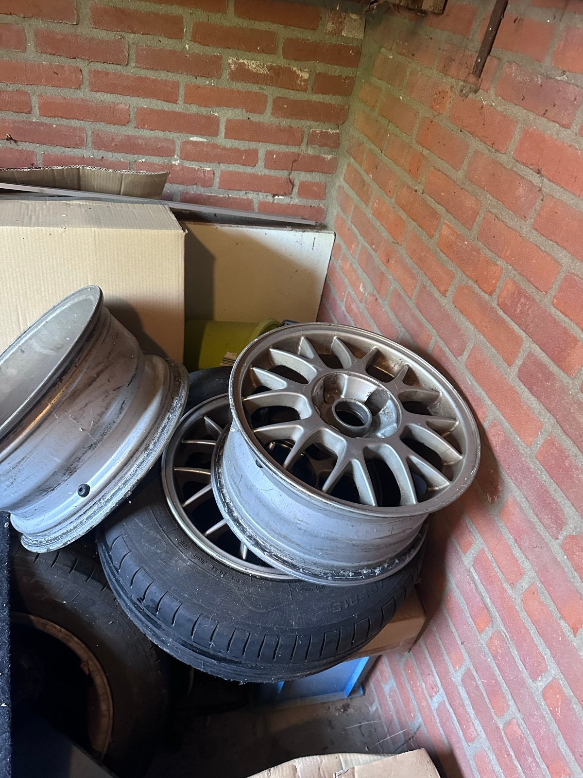 15 inch velgen 4x114.3, naafgat 67.1 mm (Galant), Auto diversen, Ophalen, Gebruikt