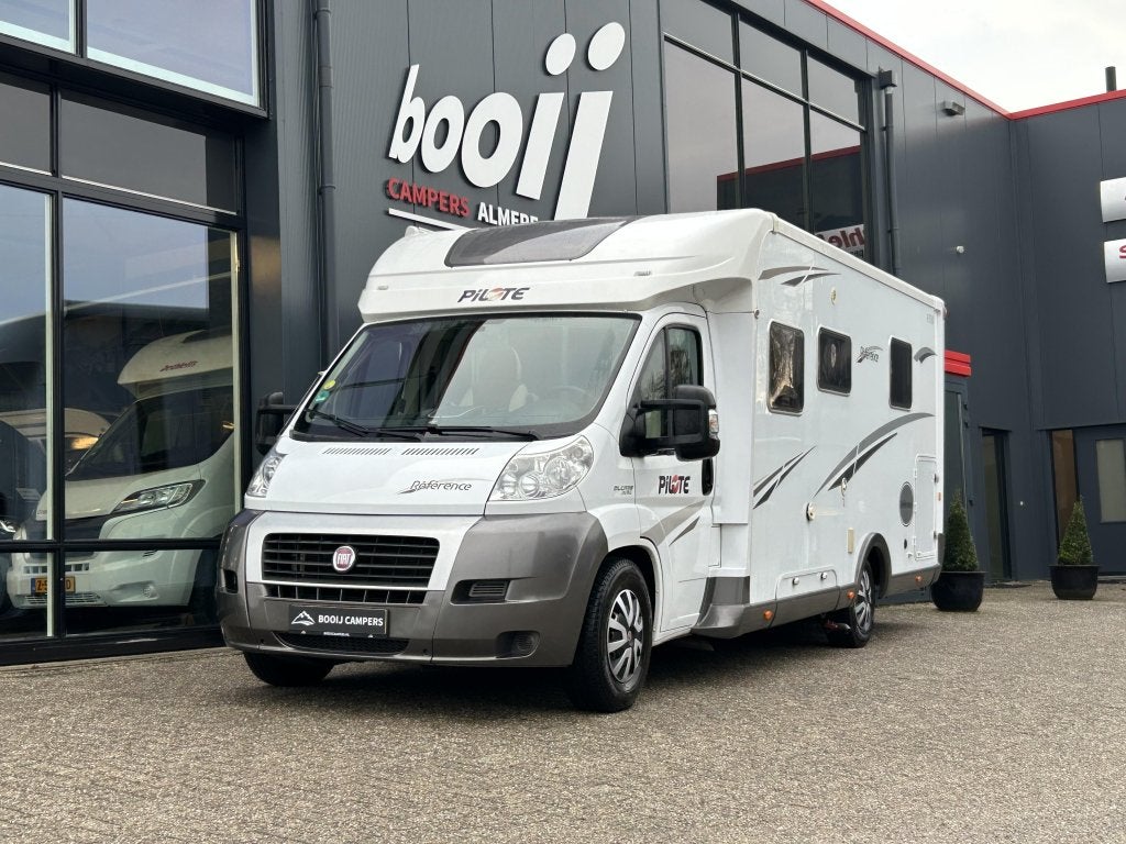 Pilote Reference 730 met levelsysteem, Caravans en Kamperen, Campers, Fiat, Half-integraal, 7 tot 8 meter, Minder dan 3 maanden geleden