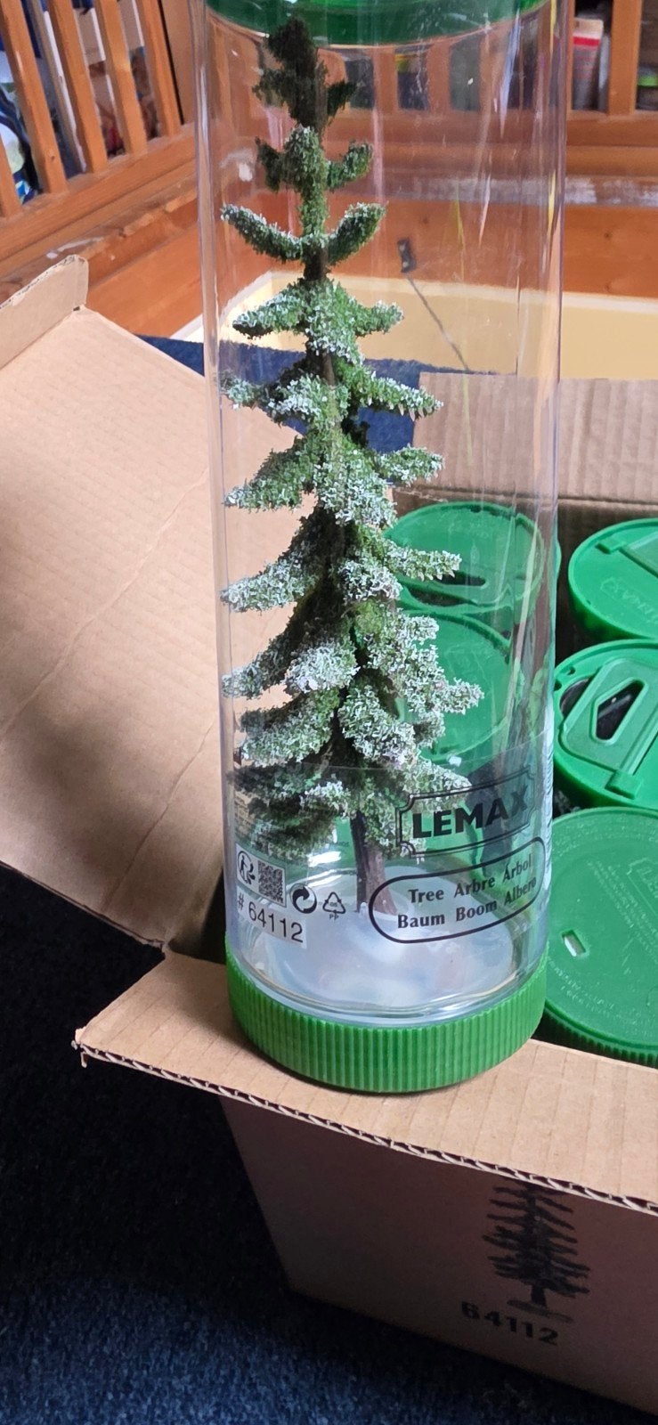 Lemax blue spruce tree large kerstdorp Nieuw kerst, Diversen, Ophalen of Verzenden, Nieuw