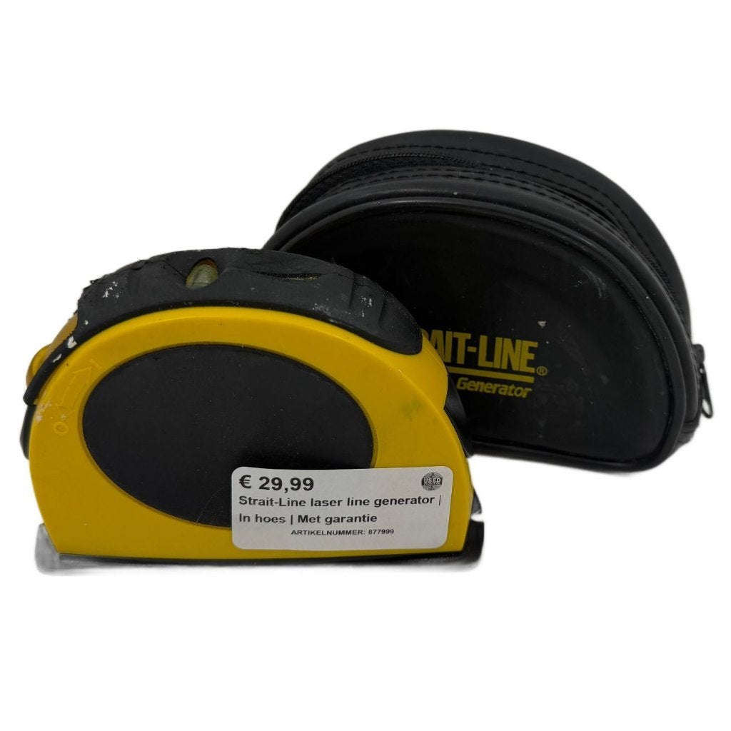 Strait-Line laser line generator | In hoes | Met garantie, Dordrecht@usedproducts.nl, Toulonselaan 72, Ophalen of Verzenden, Zo goed als nieuw