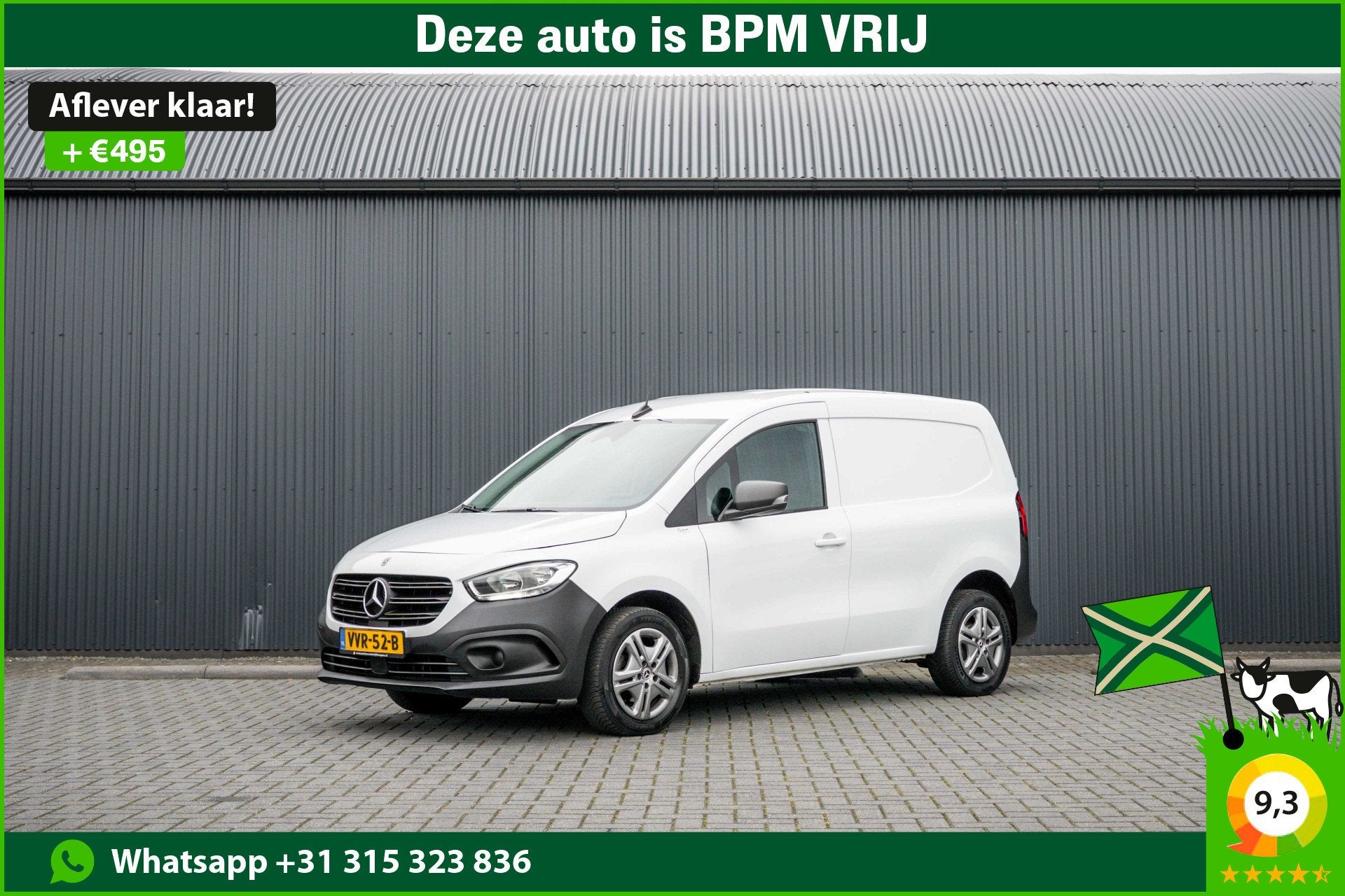 Mercedes-Benz Citan 108 CDI L1 Pro | LED | 1e Eigenaar | Cam, Auto's, Voorwielaandrijving, Stof, Gebruikt, 4 cilinders