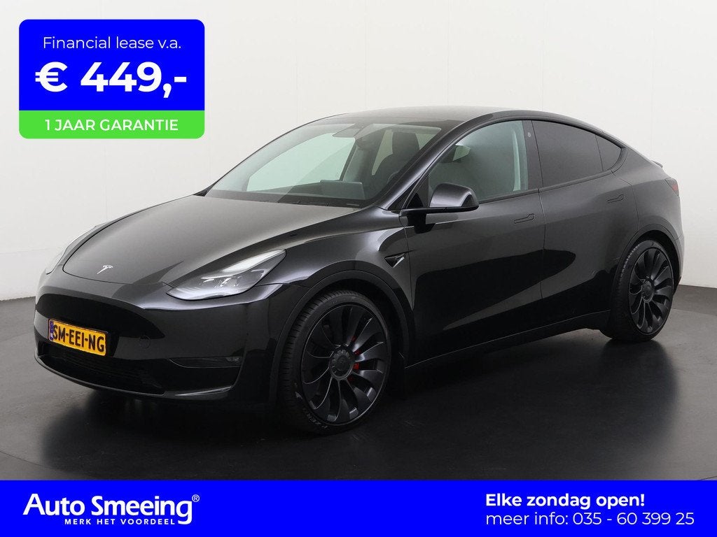 Tesla Model Y Performance AWD 75 kWh | SOH 93% | Adaptief Cr, Auto's, Automaat, 12 maanden, Gebruikt, 495 min