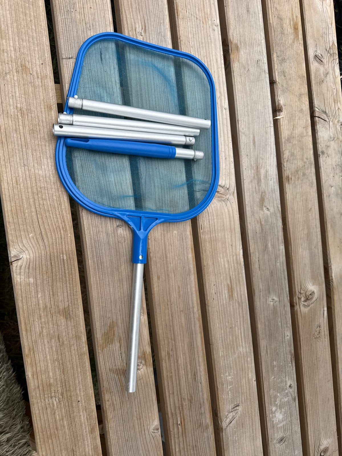 Zwembad schepnet met telescopische steel, Ophalen, Gebruikt, Reinigingsmiddel
