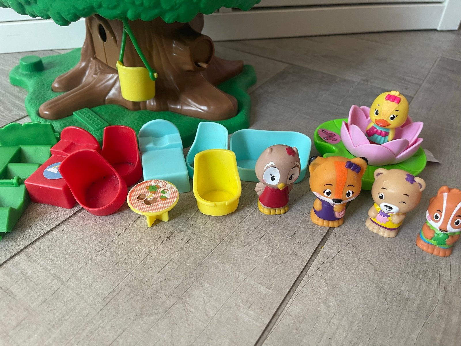 Klorofil Magische Boom met figuren en meubels, Ophalen, Gebruikt, Jongen of Meisje