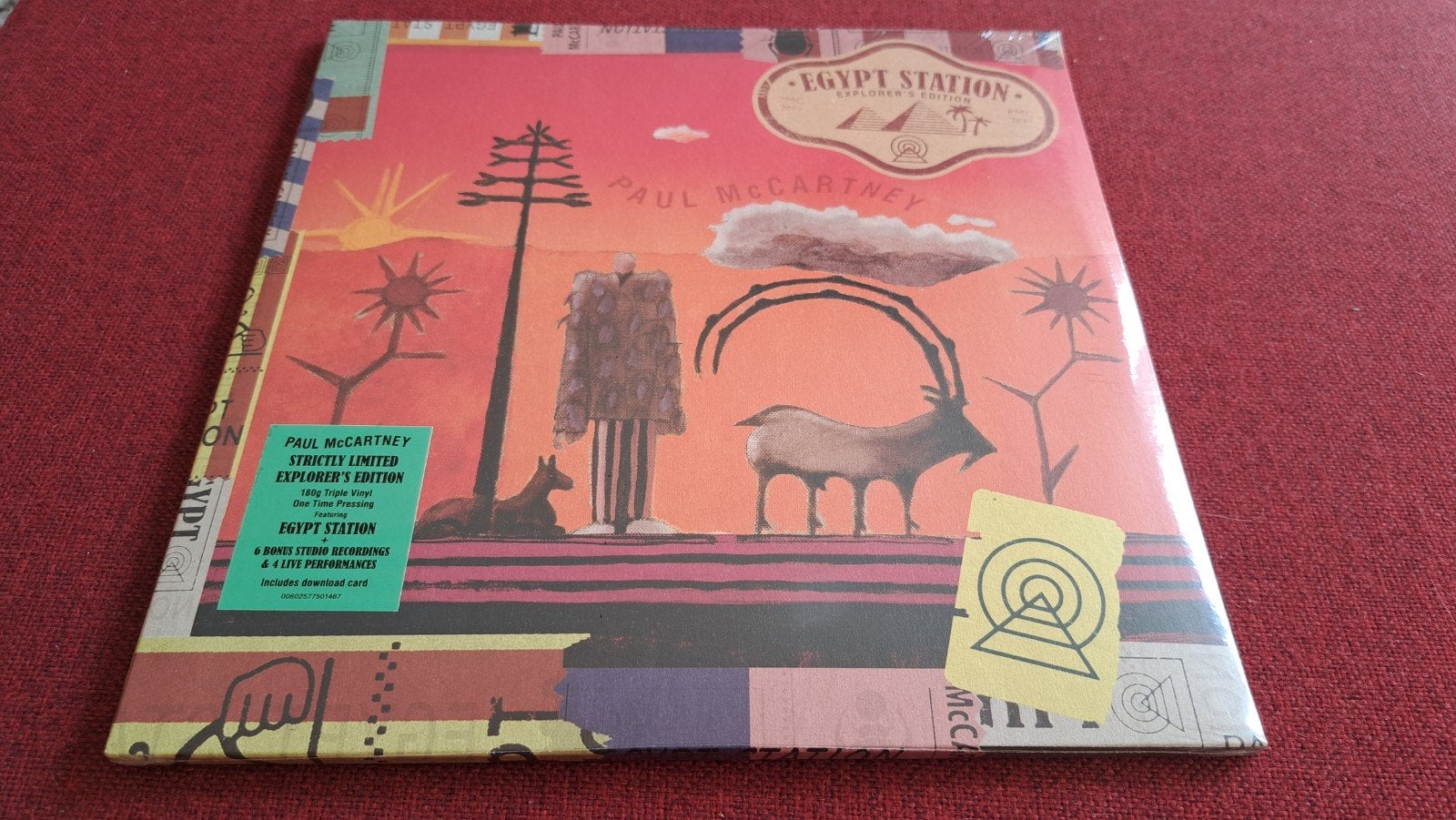 Paul McCartney Egypt Station 3 lp zwart vinyl (Beatles), Cd's en Dvd's, Vinyl | Pop, Ophalen of Verzenden, LP