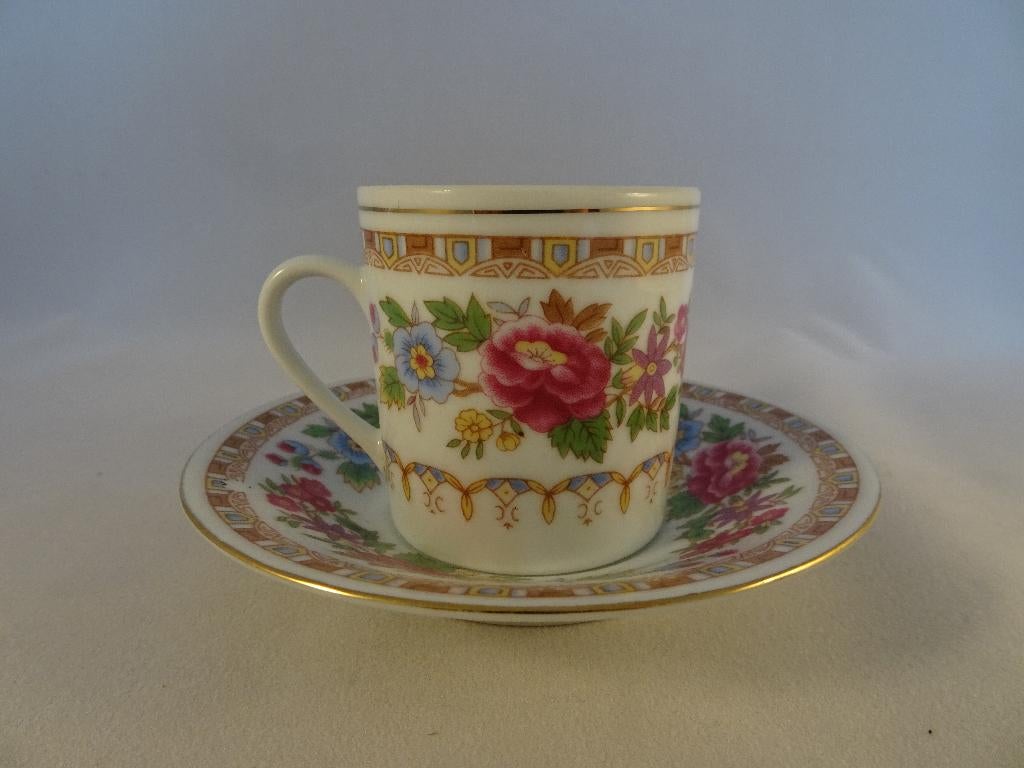 Royal Schwabap uniek kop en schoteltje., Antiek en Kunst, Antiek | Servies los, Ophalen of Verzenden