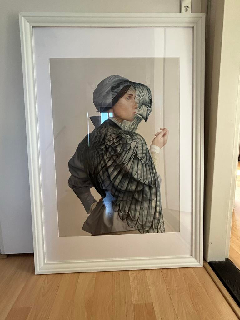 2x Ikea Edsbruk fotolijst met plexiglas, wit, Huis en Inrichting, Woonaccessoires | Lijsten, Nieuw, Ophalen of Verzenden, 75 cm of meer