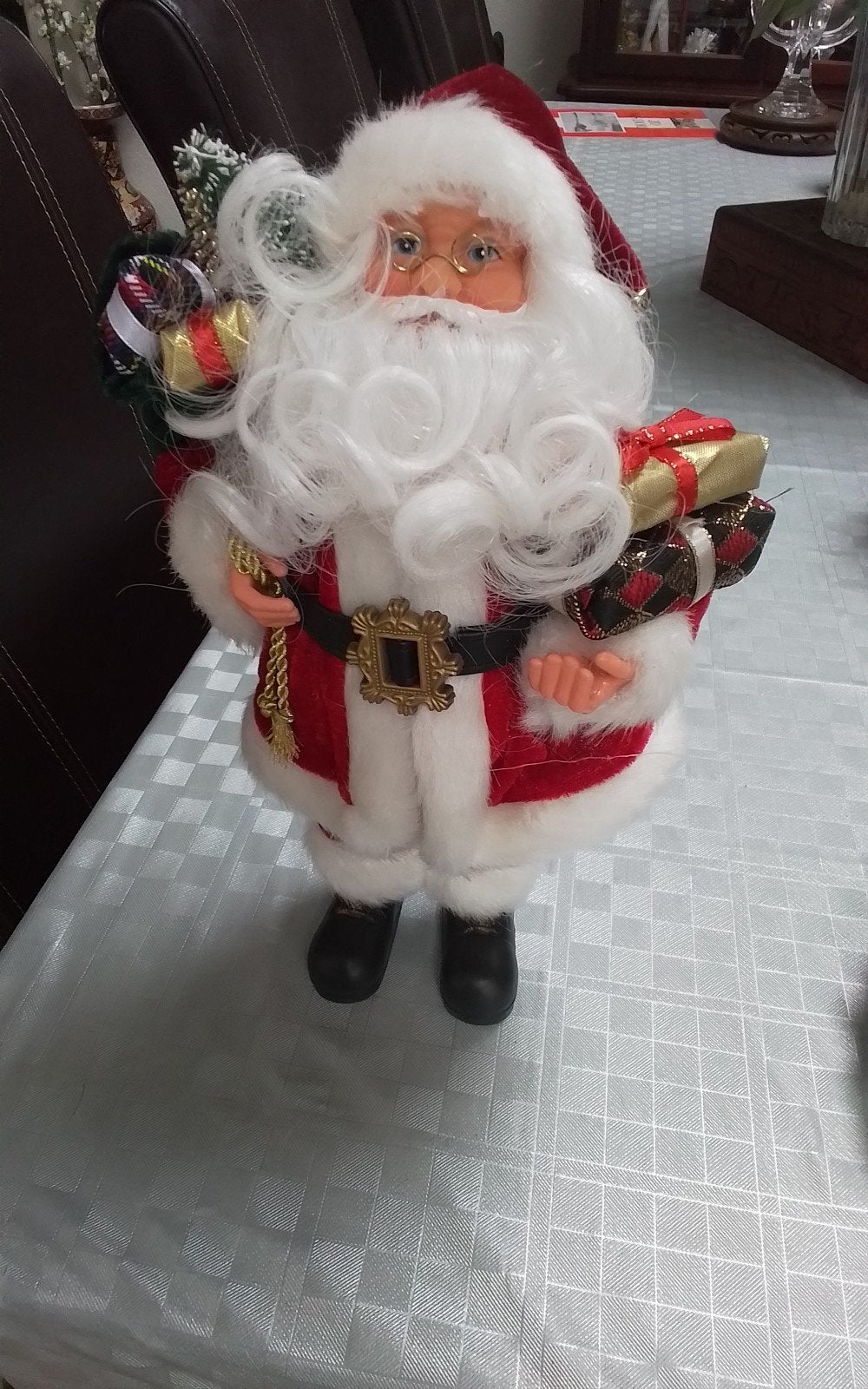 Kerstman 30 cm, Ophalen