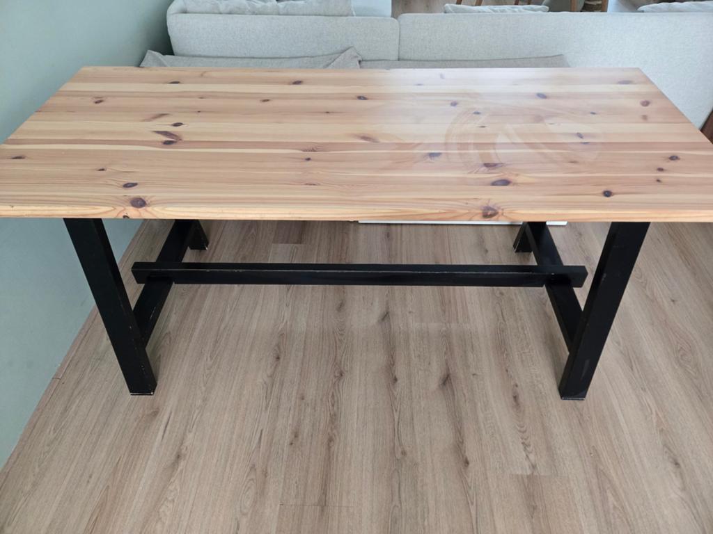 Smalle eettafel Ikea, Ophalen, Rechthoekig, 50 tot 100 cm