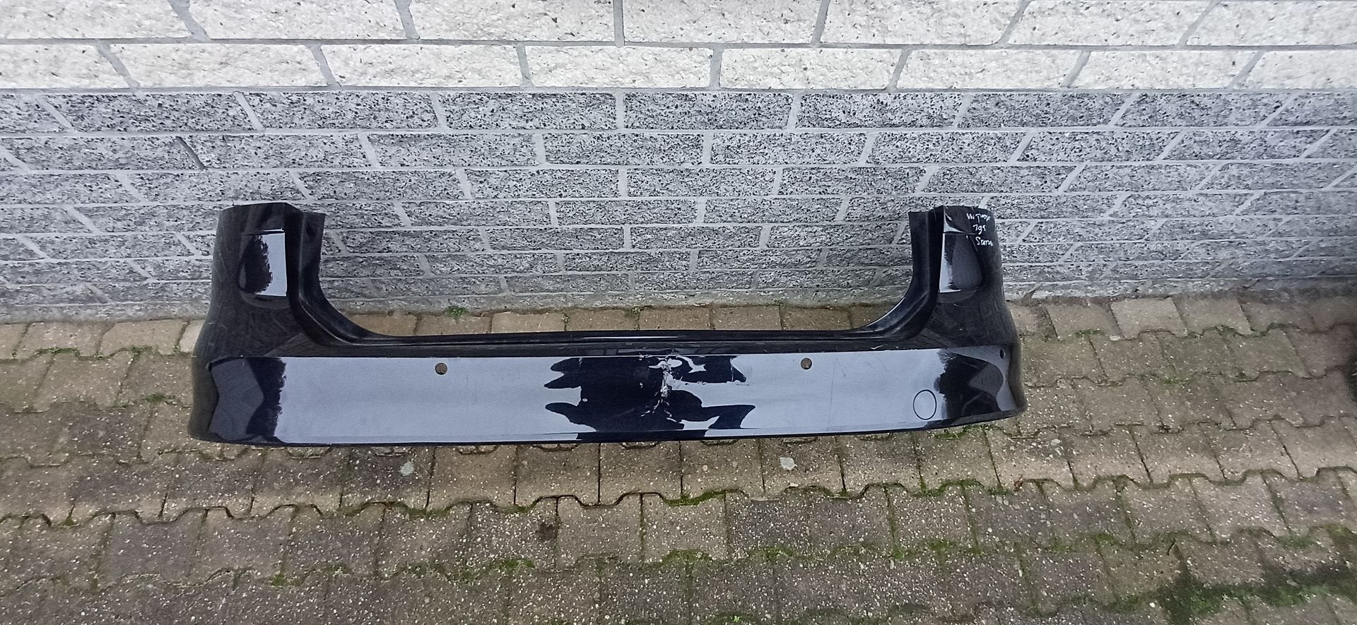 Volkswagen Passat B8 Bumper Achterbumper 3G9807421 PDC Gaten, Gebruikt, -, Volkswagen, -