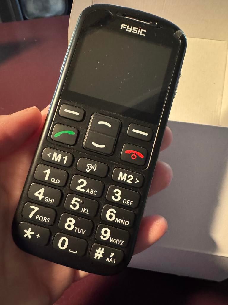 Fysic F10 senioren mobiel, Ophalen of Verzenden, Zo goed als nieuw, Minder dan 3 megapixel, Zonder simlock