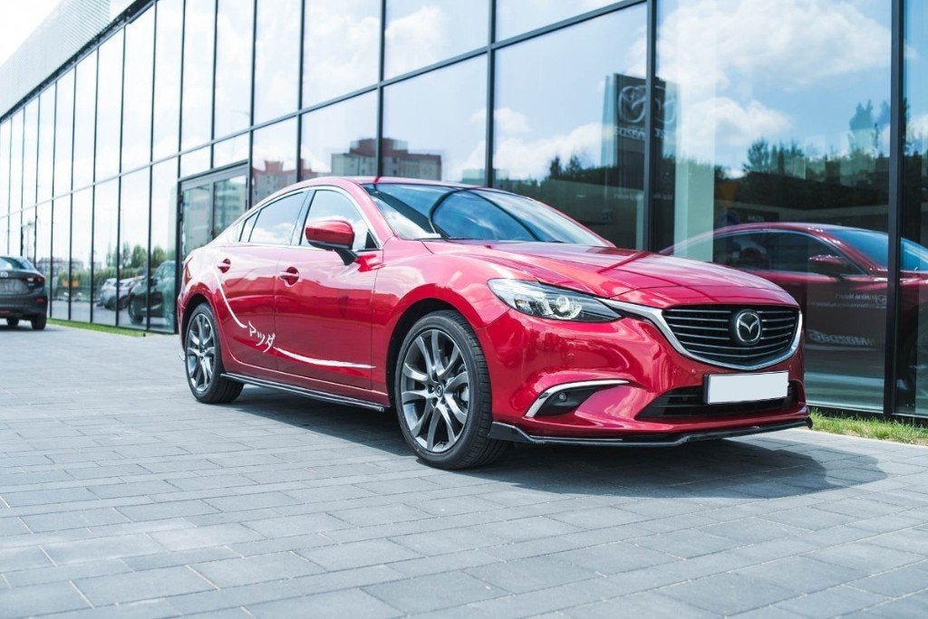 Voorlip splitter spoiler skirt achterlip - Mazda 6 GJ 14-17, Auto diversen, Tuning en Styling, Ophalen of Verzenden