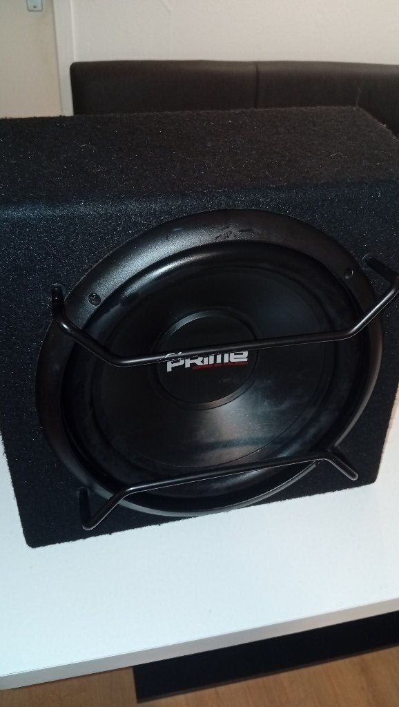 Caliber BC112SA Subwoofer (lees tekst), Ophalen, Gebruikt