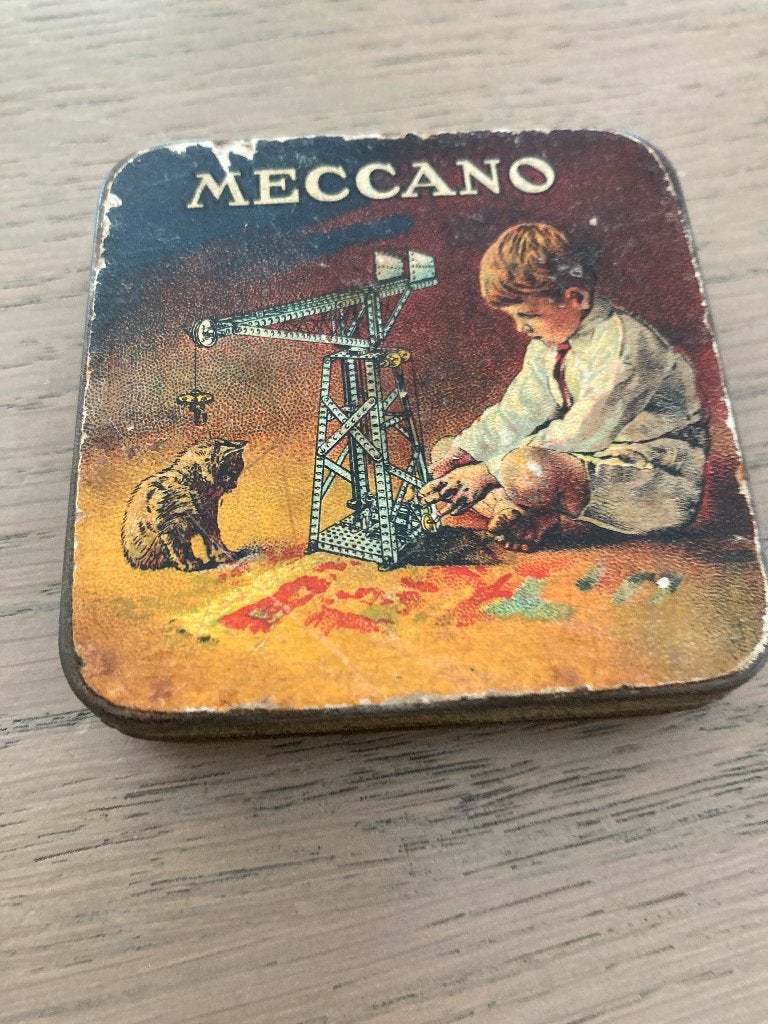 blikken doosje meccano, Verzenden