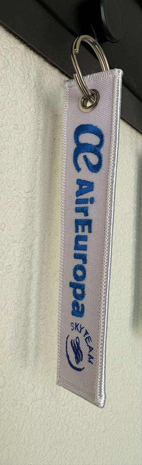 Air Europa SkyTeam sleutelhanger - Remove Before Flight, Verzamelen, Ophalen of Verzenden, Zo goed als nieuw, Transport