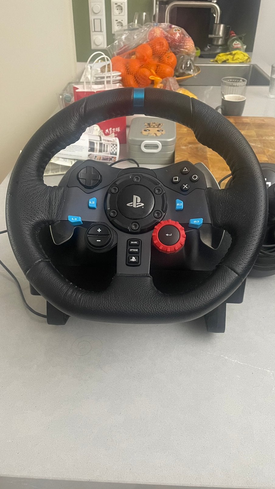Logitech game stuurtje G29, Spelcomputers en Games, Spelcomputers | Sony PlayStation Consoles | Accessoires, Ophalen, Zo goed als nieuw