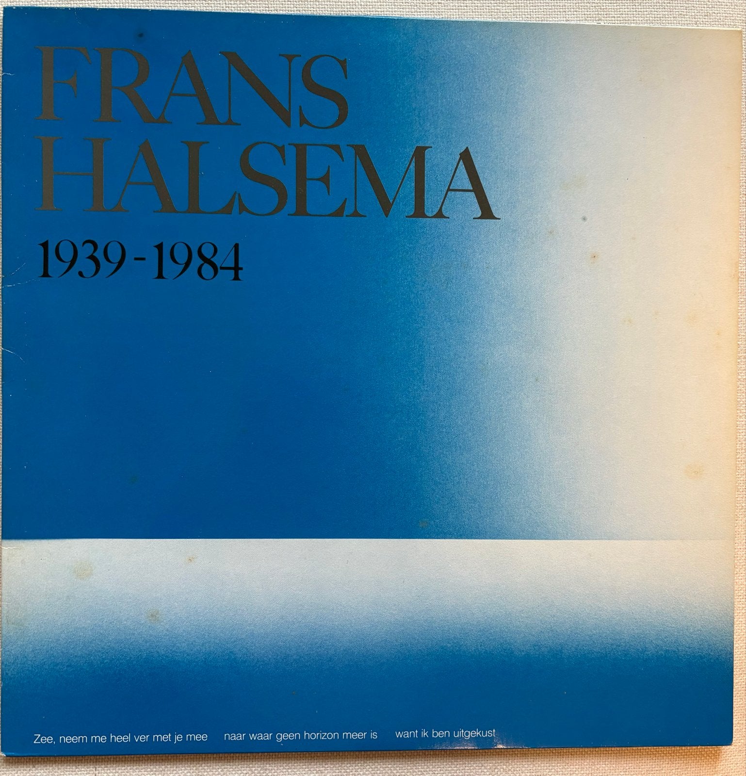 LP Frans Halsema 1939 - 1984, Ophalen of Verzenden, 1980 - 1989, Gebruikt, 12 inch