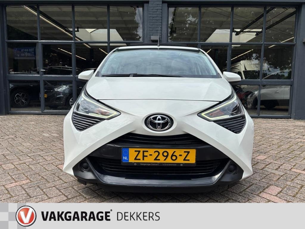 Toyota Aygo 1.0 VVT-i x-play cabriotop (1e eig-dealer onderh, Auto's, Voorwielaandrijving, Stof, Gebruikt, Euro 6