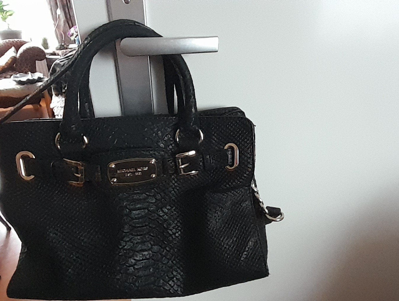 Dames tas Michel Kors, Sieraden, Tassen en Uiterlijk, Tassen | Damestassen, Ophalen, Zo goed als nieuw, Zwart, Handtas