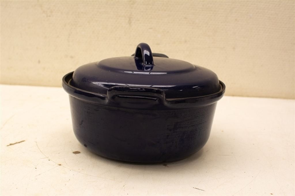 Gietijzeren braadpan 38990, Ophalen of Verzenden, Gebruikt, Gietijzer