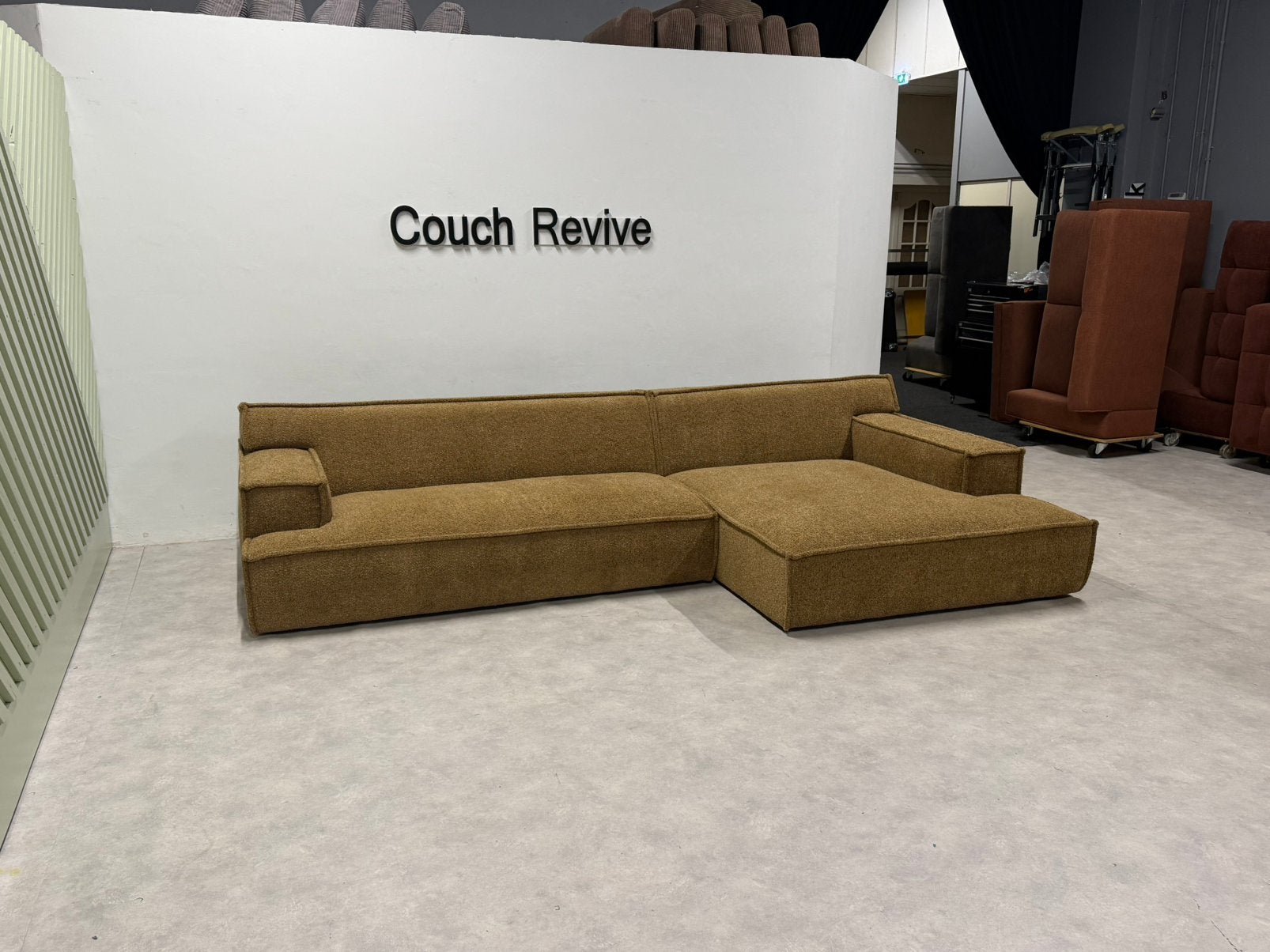 Beige Hoekbank 335 x 180 | GRATIS LEVERING