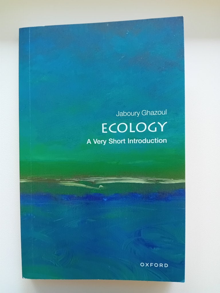 Ecology - A Very Short Introduction Jaboury Ghazoul, Boeken, Ophalen of Verzenden, Zo goed als nieuw, Vogels