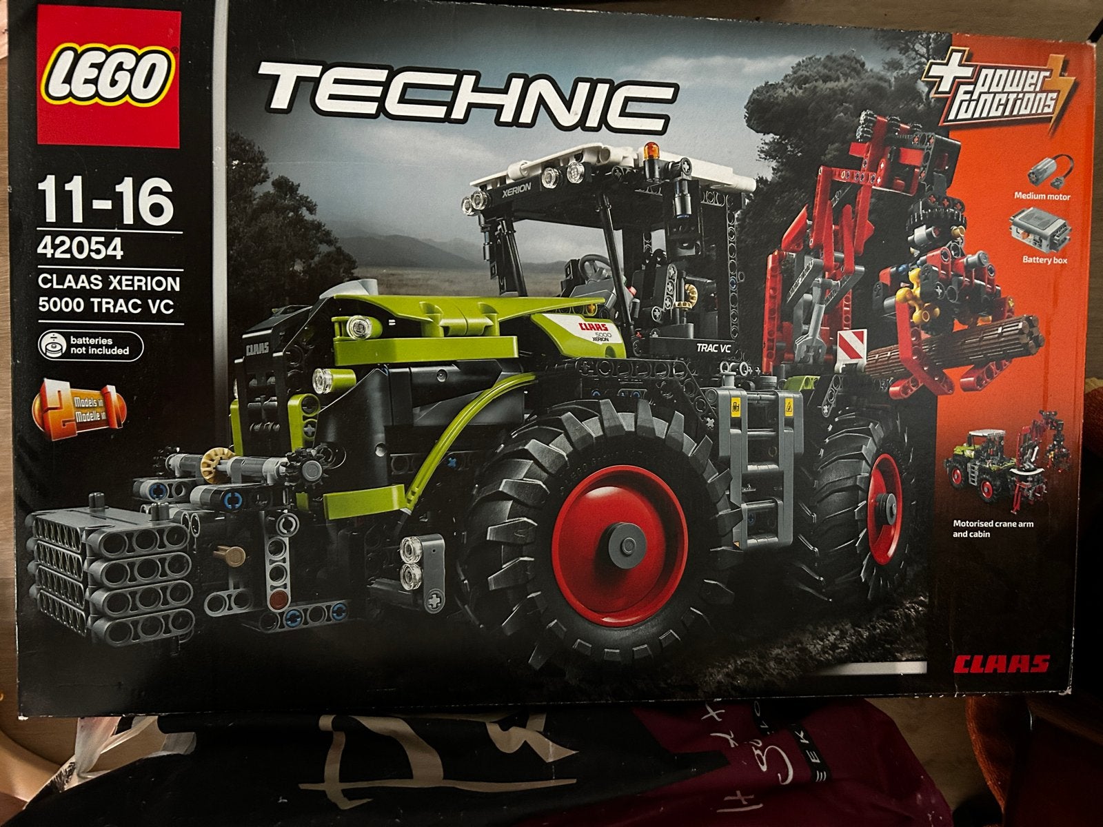 LEGO Technic 42054 Claas Xerion 5000 Trac VC, Ophalen of Verzenden, Gebruikt