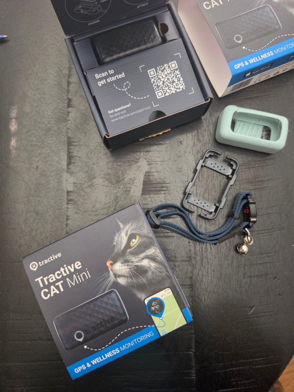 tractive CAT tracker., Dieren en Toebehoren, Kattenbakken, Ophalen of Verzenden, Zo goed als nieuw