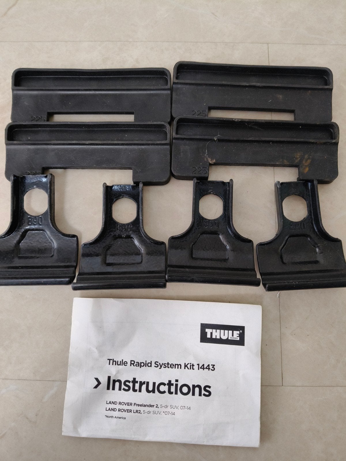 Thule kitset 1443 Land rover freelander 2 LR2 bj 2007-2014, Ophalen of Verzenden, Zo goed als nieuw
