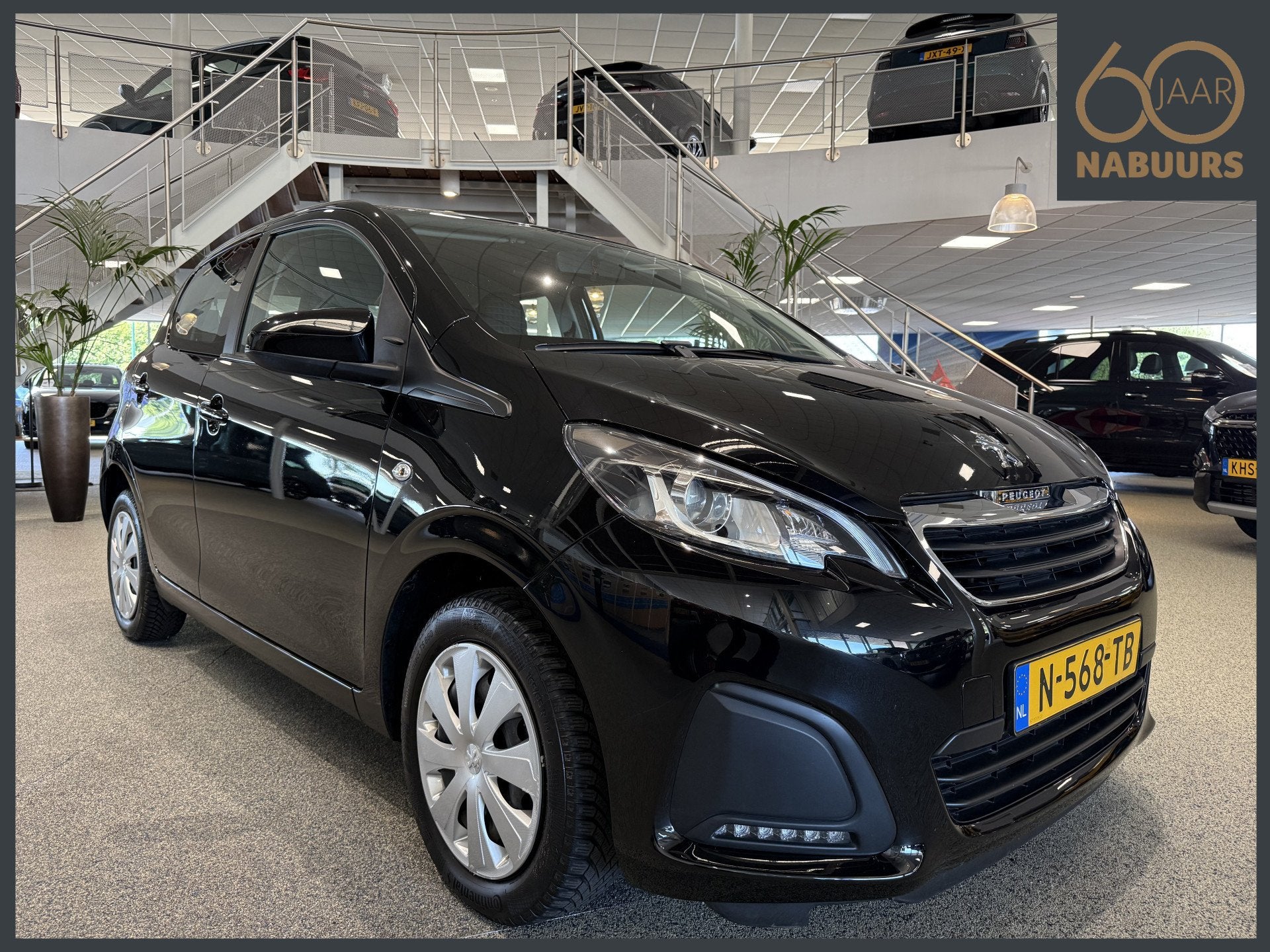 Peugeot 108 1.0 e-VTi Active NL auto, Airco, Bluetooth, Voorwielaandrijving, 12 maanden, Stof, Gebruikt