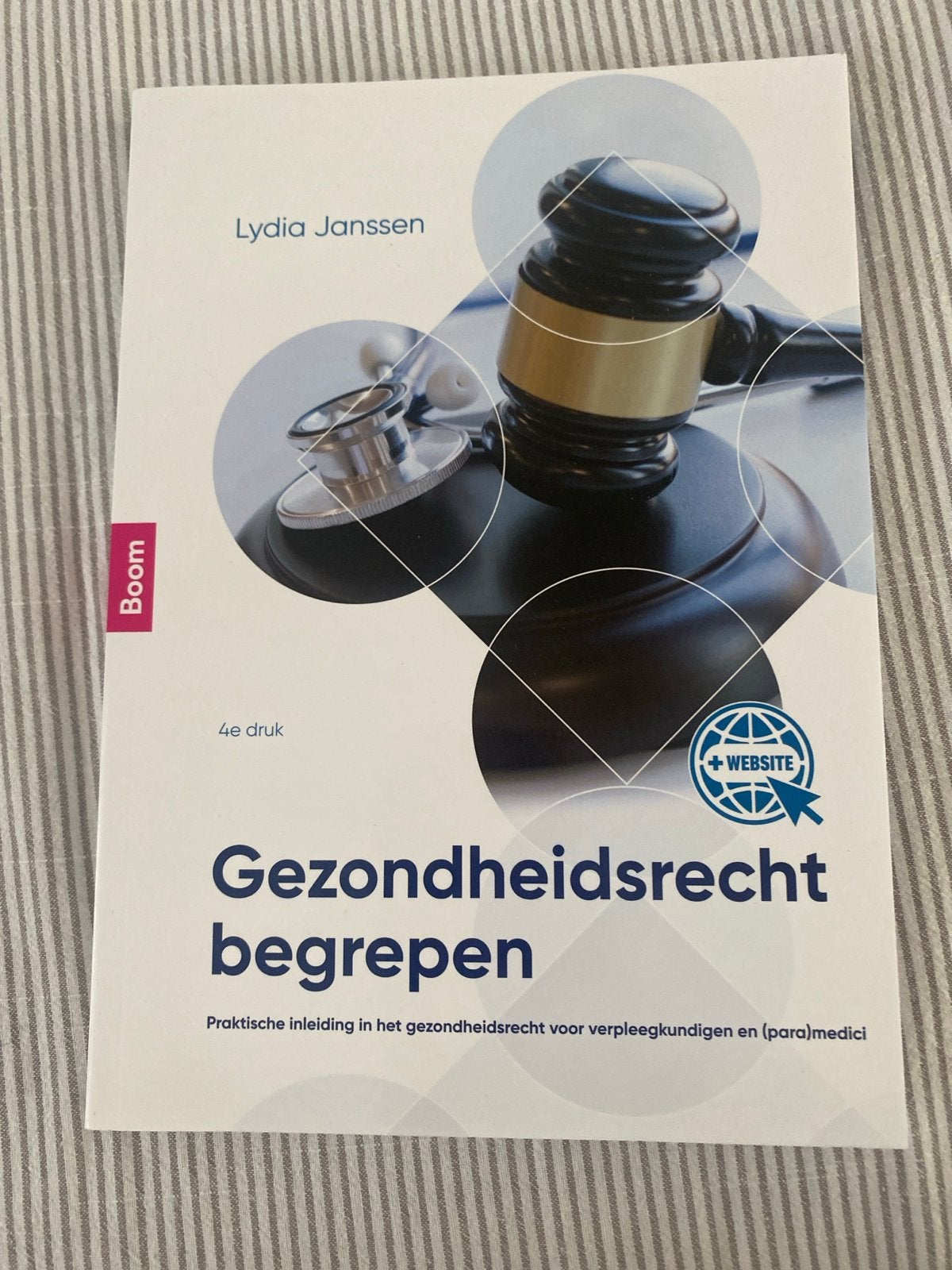 Gezondheidsrecht begrepen - Lydia Janssen (4e druk), Ophalen of Verzenden, Gamma, Zo goed als nieuw, HBO
