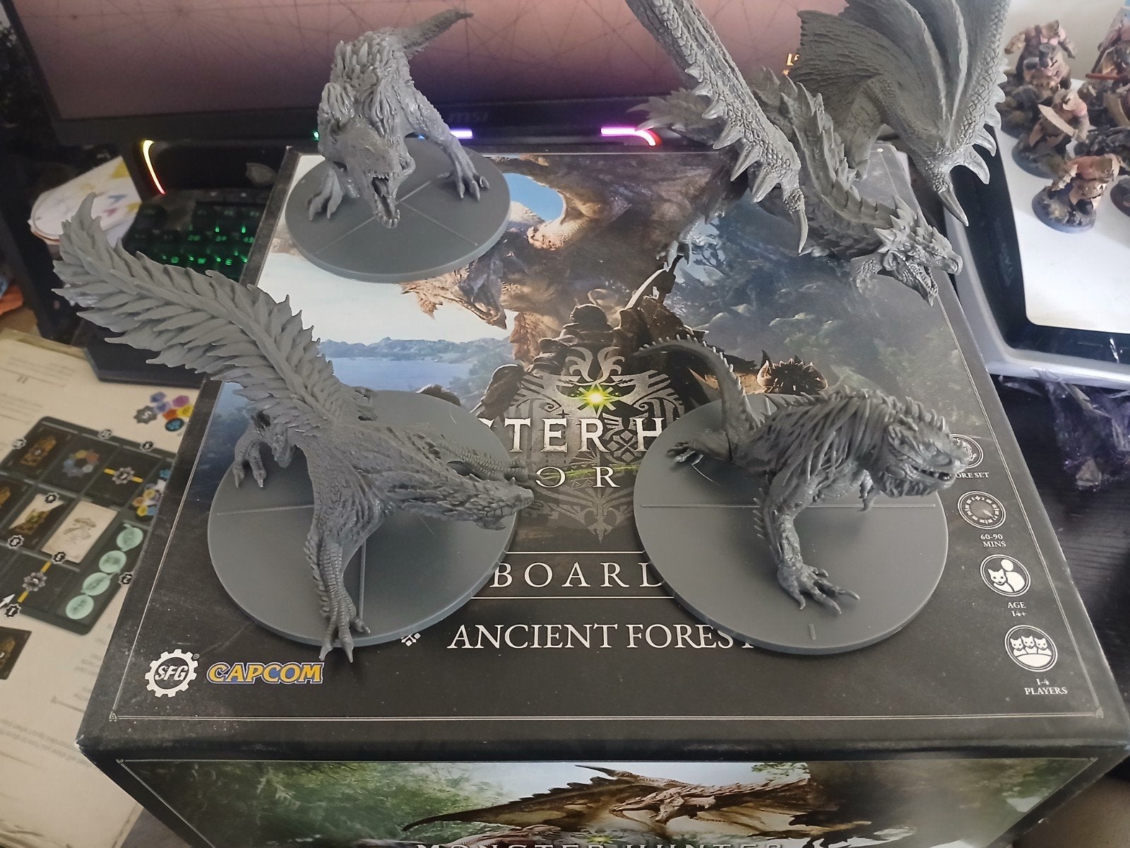 monster hunter boardgame, Ophalen of Verzenden, Overige soorten