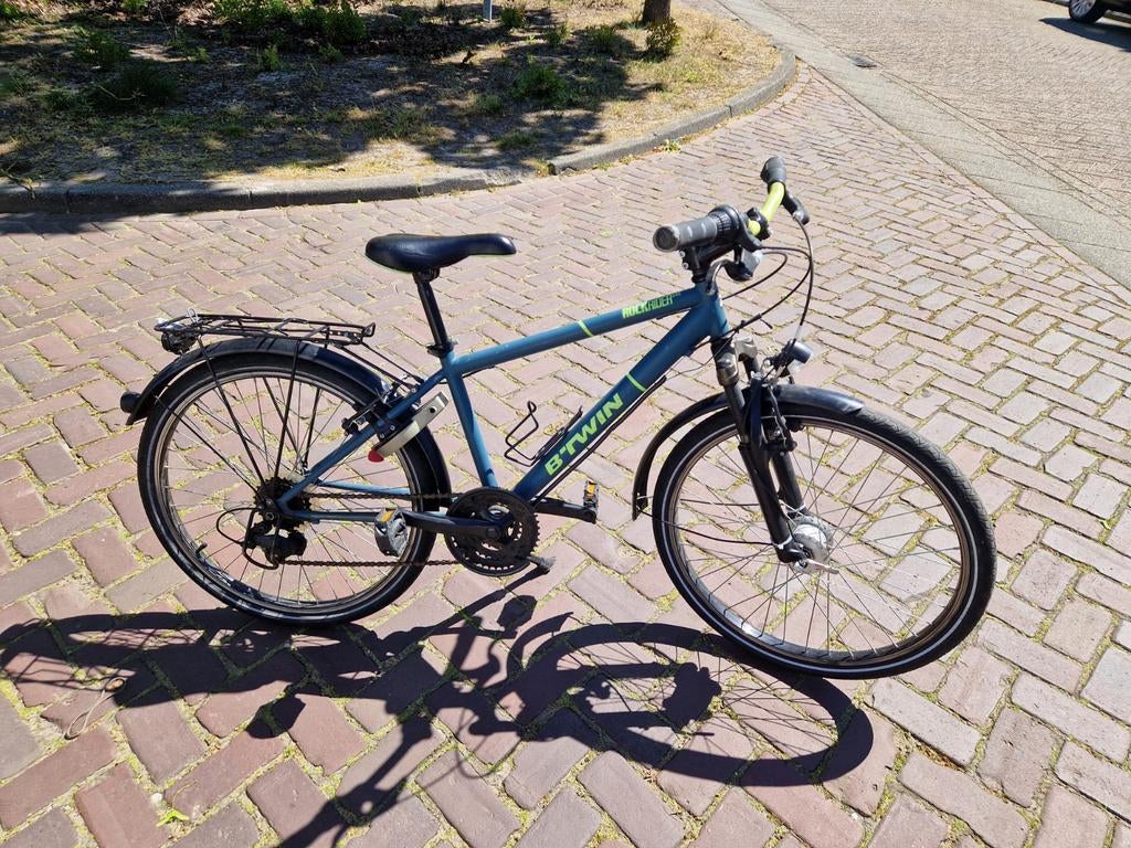 Btwin rockrider 540 spatborden verlichting, Fietsen en Brommers, Fietsen | Heren | Sportfietsen en Toerfietsen, Gebruikt, Minder dan 49 cm