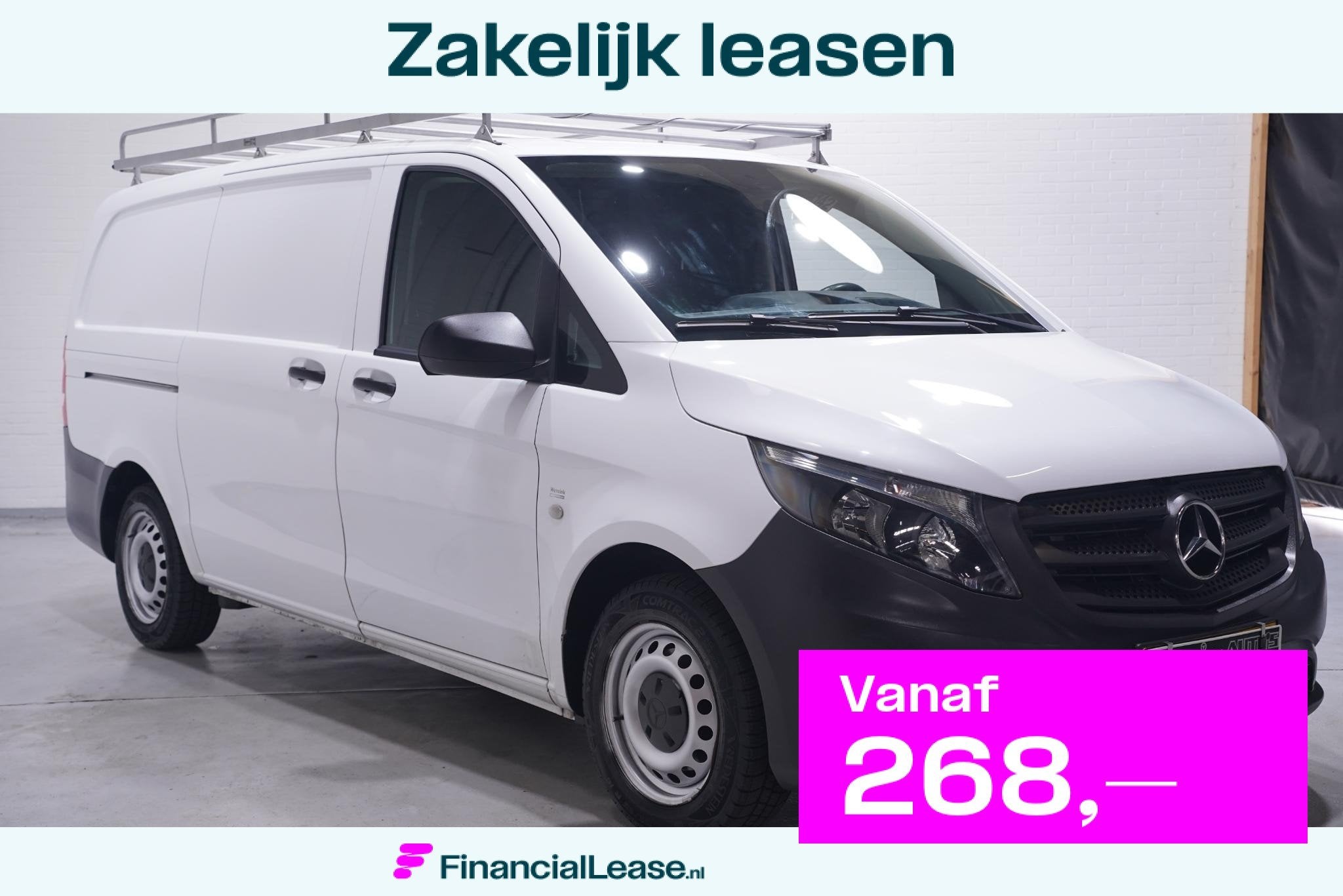Mercedes-Benz Vito 114 CDI 136 pk Lang Automaat Glazenwasser, Automaat, Gebruikt, 4 cilinders, 2500 kg
