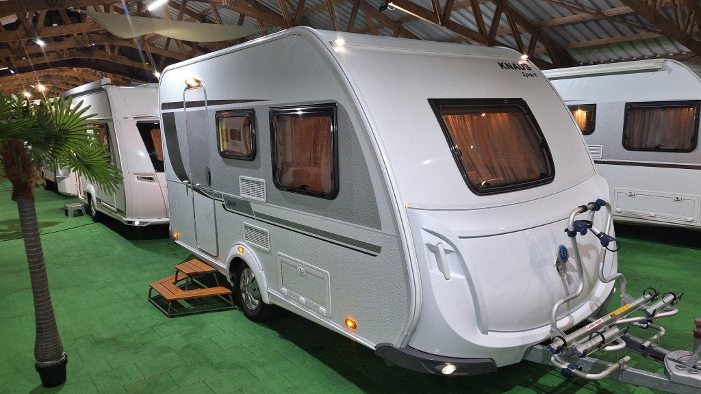 Knaus Sport 400 LK Voortent/Mover/Stapelbed, Standaardzit, Bedrijf, 750 - 1000 kg, Dwarsbed