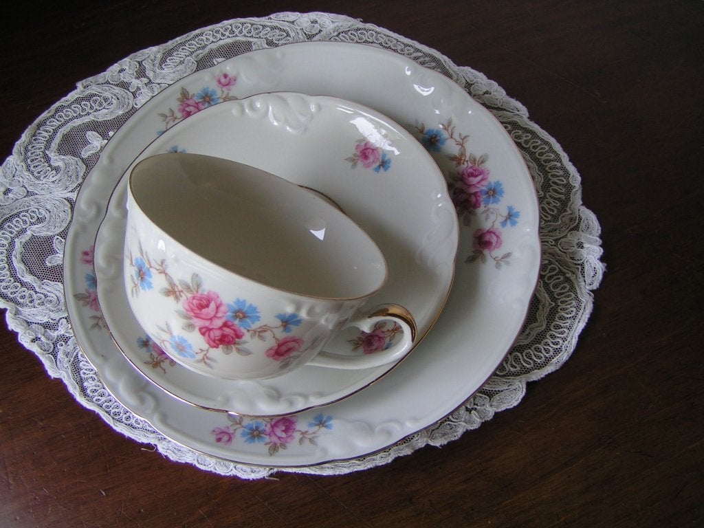 Prachtig Oud Setje van Bavaria, Ophalen of Verzenden, Zo goed als nieuw, Bord(en), Overige stijlen