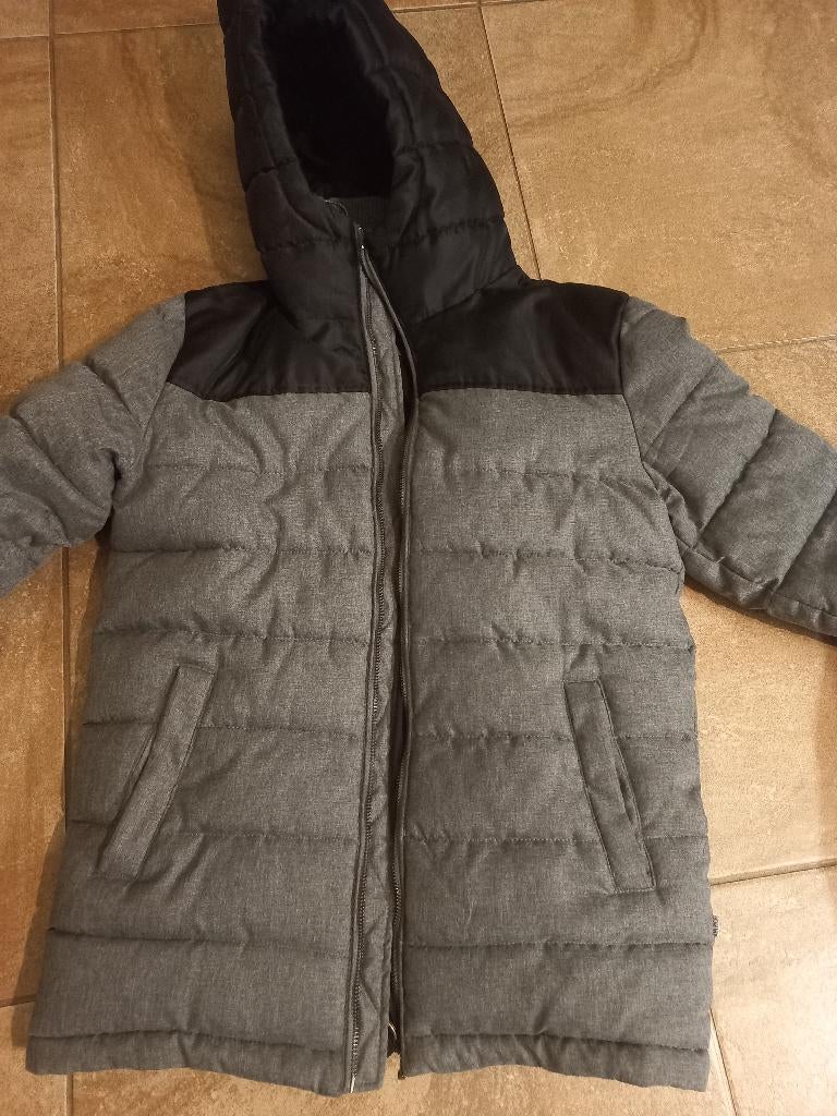 America Today winterjas XS / zgan, Kleding | Heren, Jassen | Winter, Ophalen of Verzenden, Zo goed als nieuw, Grijs, Maat 46 (S) of kleiner